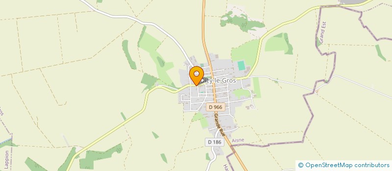 localisation de l'entreprise MONSIEUR JORDAN MAQUIN  DIZY-LE-GROS