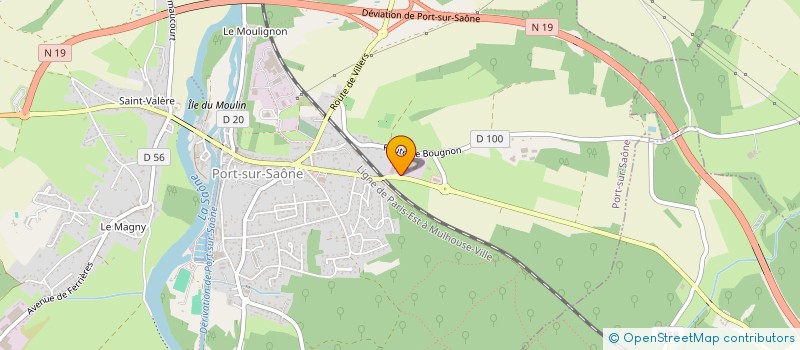 localisation de l'entreprise MONSIEUR JORDAN MARAUD  PORT-SUR-SAONE