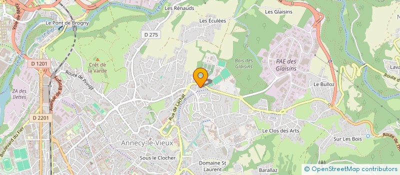 localisation de l'entreprise MONSIEUR JORDAN MARCHAND à ANNECY