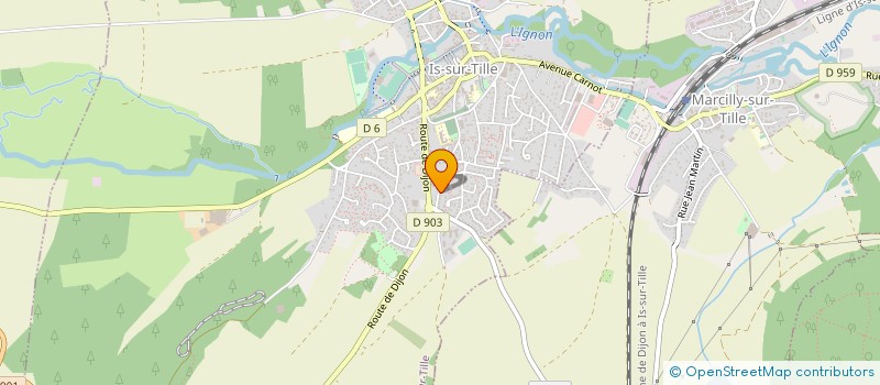 localisation de l'entreprise MONSIEUR JORDAN MARCIANO à IS-SUR-TILLE