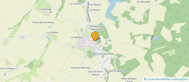 localisation de l'entreprise MONSIEUR JORDAN MAREUSE  LUZILLE