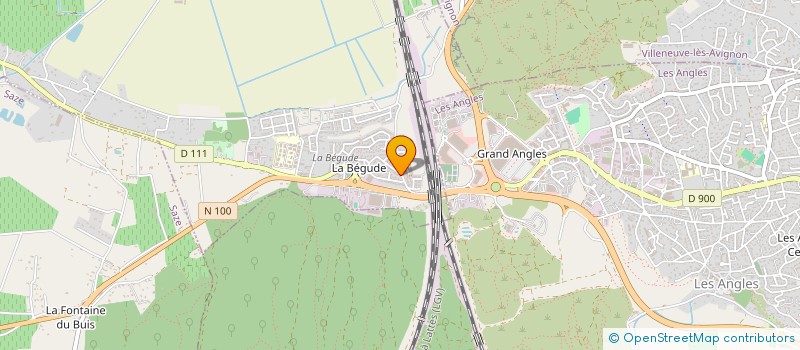 localisation de l'entreprise MONSIEUR JORDAN MARIANI  ROCHEFORT-DU-GARD