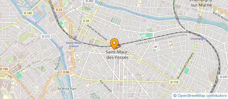 localisation de l'entreprise MONSIEUR JORDAN MARIGNANI DIT MARIANI à SAINT-MAUR-DES-FOSSES