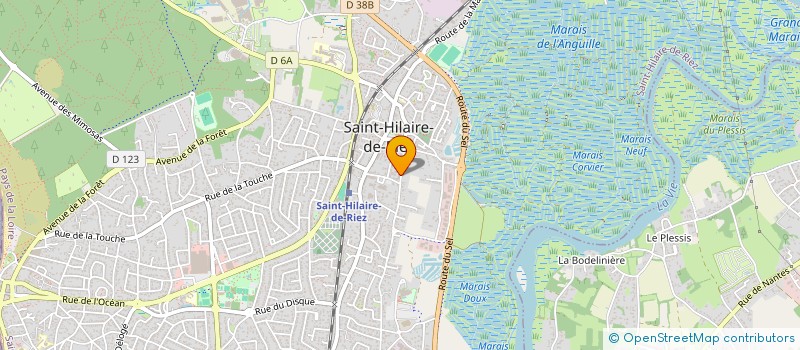 localisation de l'entreprise MONSIEUR JORDAN MARQUES  SAINT-HILAIRE-DE-RIEZ