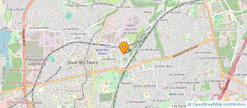 localisation de l'entreprise MONSIEUR JORDAN MARQUES FRANCO  JOUE-LES-TOURS