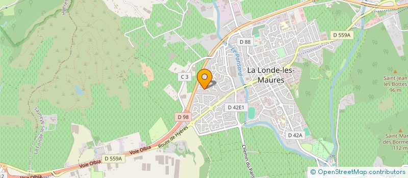 localisation de l'entreprise MONSIEUR JORDAN MARTORANA à LA LONDE-LES-MAURES