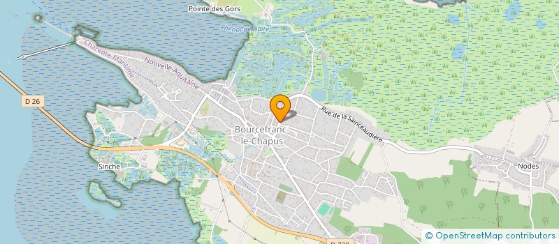 localisation de l'entreprise MONSIEUR JORDAN MASCLEF  BOURCEFRANC LE CHAPUS