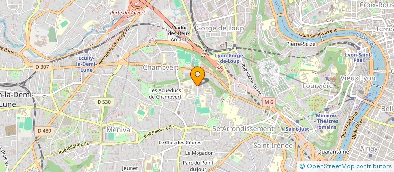 localisation de l'entreprise MONSIEUR JORDAN MATADI à LYON