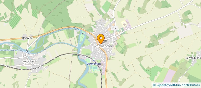 localisation de l'entreprise MONSIEUR JORDAN MATEUS  LUCY-SUR-CURE