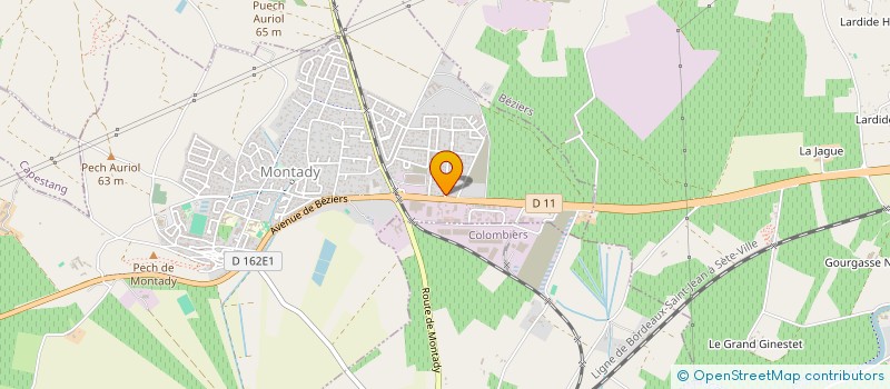 localisation de l'entreprise MONSIEUR JORDAN MERIC  MONTADY