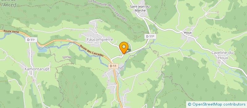 localisation de l'entreprise MONSIEUR JORDAN MERZOUGUI  FAUCOMPIERRE