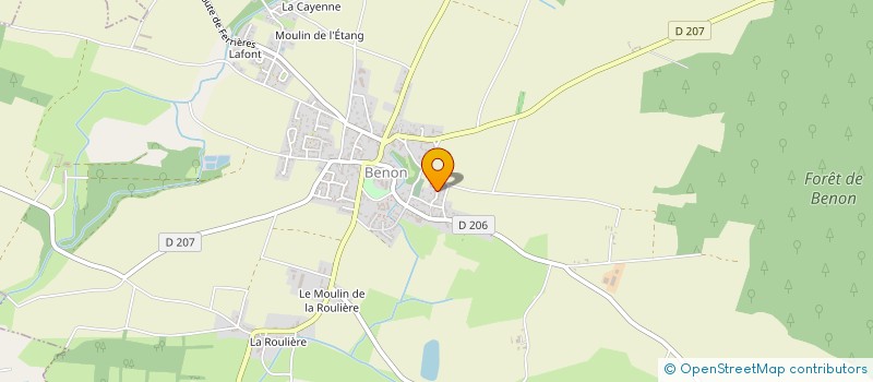 localisation de l'entreprise MONSIEUR JORDAN MESEDER  BENON