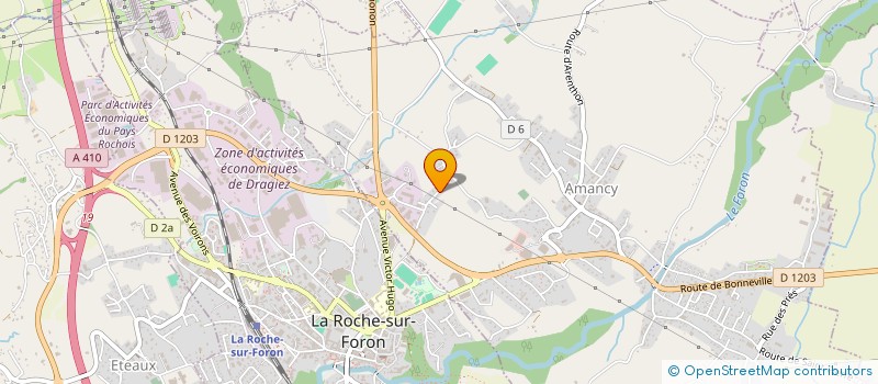 localisation de l'entreprise MONSIEUR JORDAN MEYNET  AMANCY