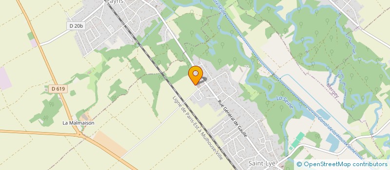 localisation de l'entreprise MONSIEUR JORDAN MEZONIER  SAINT-LYE