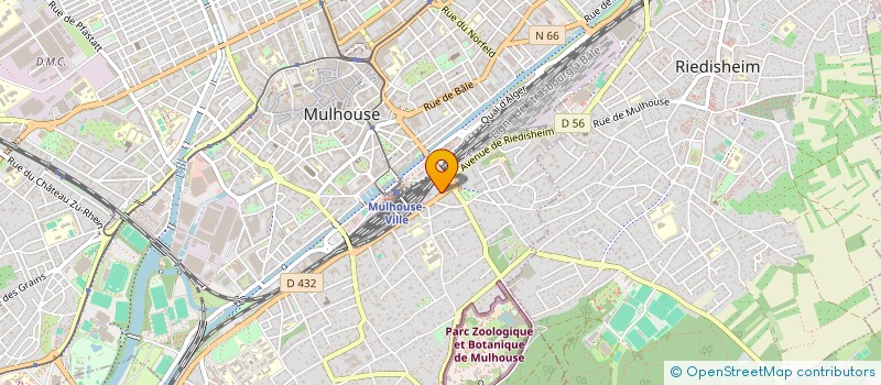 localisation de l'entreprise MONSIEUR JORDAN MICHANHOM  MULHOUSE