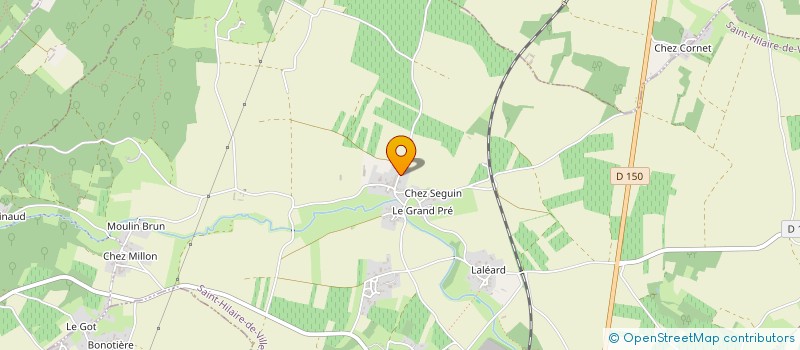 localisation de l'entreprise MONSIEUR JORDAN MICHAUD  LE SEURE