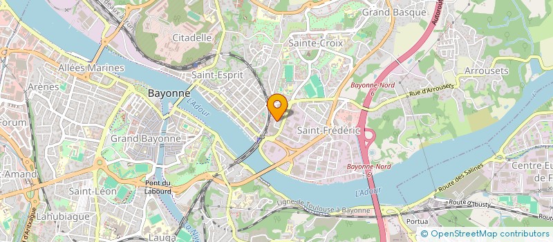 localisation de l'entreprise MONSIEUR JORDAN MONTEIRO MARQUES à BAYONNE