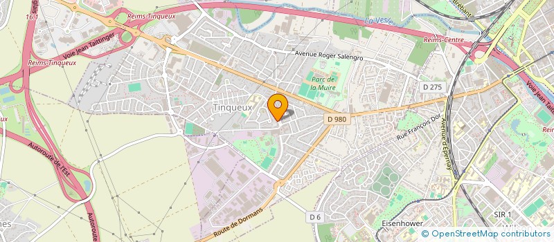 localisation de l'entreprise MONSIEUR JORDAN MOREAUX  TINQUEUX