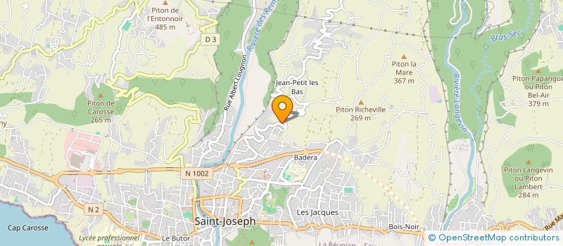 localisation de l'entreprise MONSIEUR JORDAN MOREL  SAINT-JOSEPH