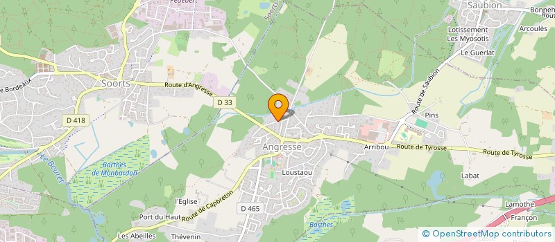 localisation de l'entreprise MONSIEUR JORDAN MORIN  ANGRESSE