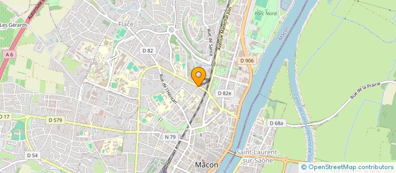 localisation de l'entreprise MONSIEUR JORDAN MORIN à MACON