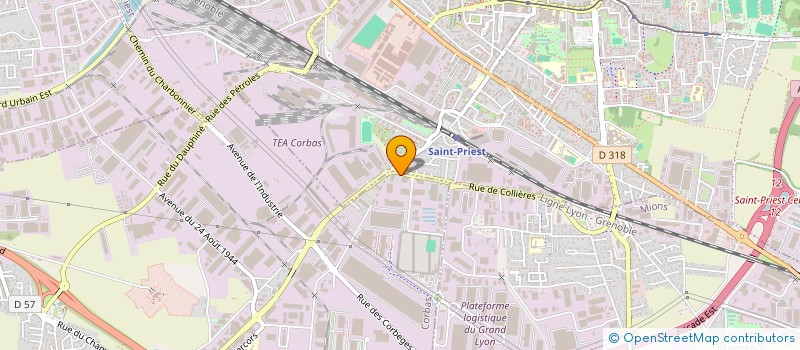 localisation de l'entreprise MONSIEUR JORDAN MRDENOVIC à CORBAS