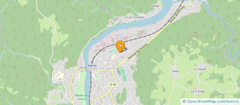 localisation de l'entreprise MONSIEUR JORDAN MULLER à AUREC-SUR-LOIRE
