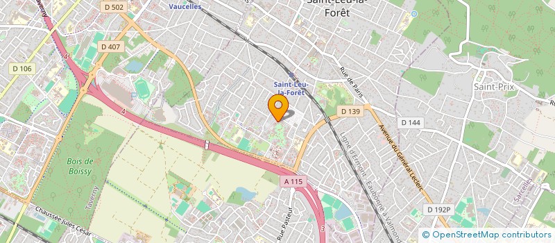 localisation de l'entreprise MONSIEUR JORDAN MULOPO NSIMBA  SAINT-LEU-LA-FORET