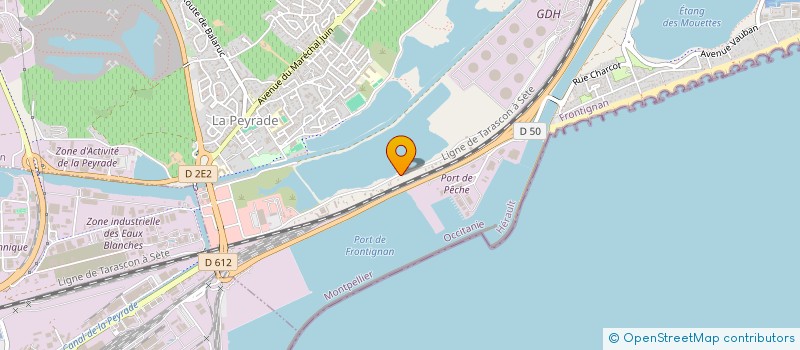 localisation de l'entreprise MONSIEUR JORDAN NAPPI à FRONTIGNAN