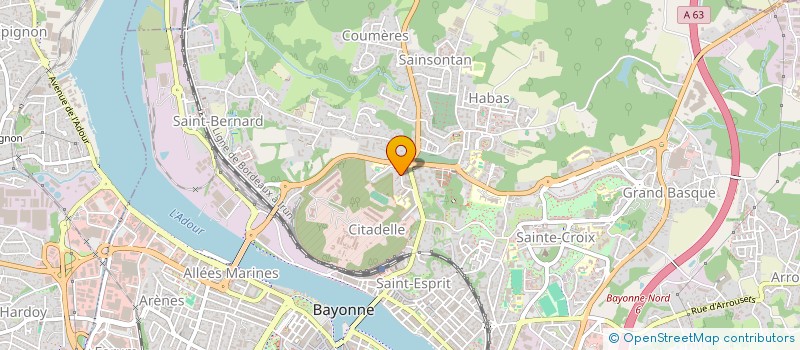 localisation de l'entreprise MONSIEUR JORDAN NARDOU à BAYONNE