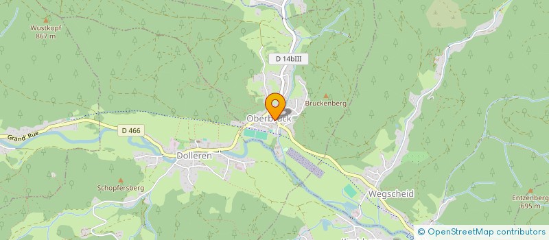 localisation de l'entreprise MONSIEUR JORDAN NIVARD à OBERBRUCK