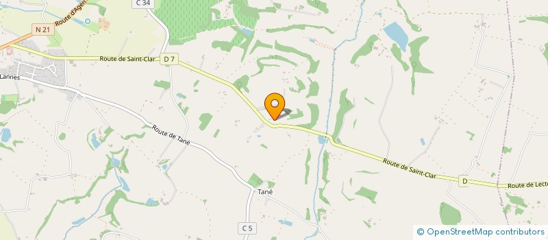 localisation de l'entreprise MONSIEUR JORDAN OSIKA  LANNEPAX