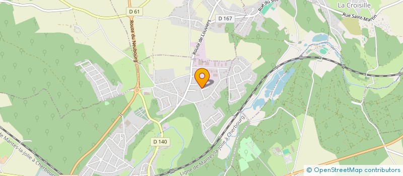 localisation de l'entreprise MONSIEUR JORDAN OUALEMBO  CONCHES-EN-OUCHE