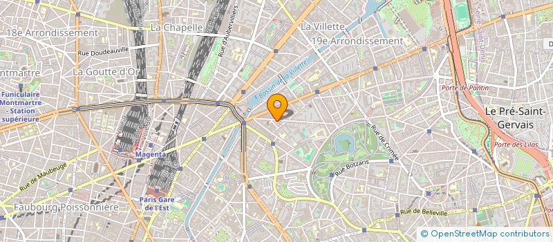 localisation de l'entreprise MONSIEUR JORDAN OUGA  PARIS