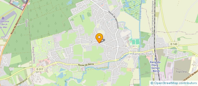 localisation de l'entreprise MONSIEUR JORDAN OUVRARD  RANG-DU-FLIERS