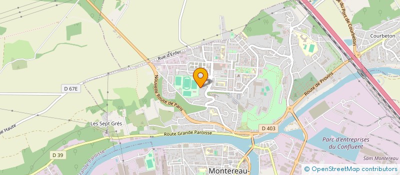 localisation de l'entreprise MONSIEUR JORDAN PALABA  MONTEREAU-FAULT-YONNE