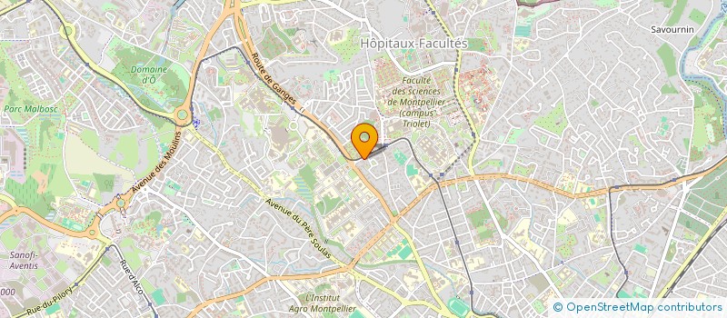 localisation de l'entreprise MONSIEUR JORDAN PAUCHET à MONTPELLIER