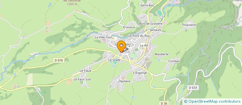 localisation de l'entreprise MONSIEUR JORDAN PERCHAT  BESSE-ET-SAINT-ANASTAISE