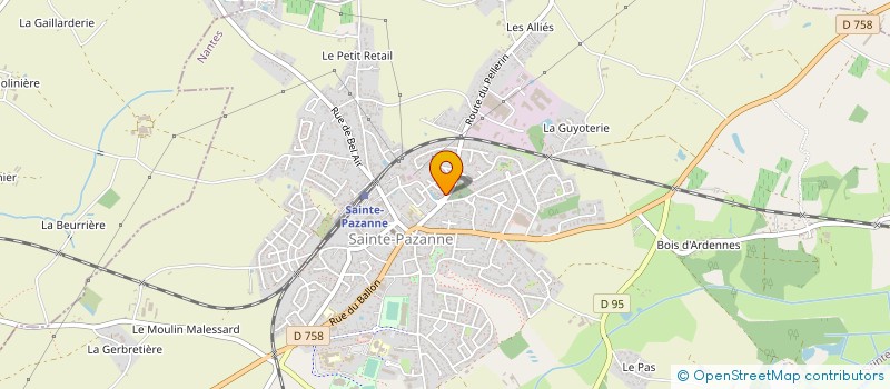 localisation de l'entreprise MONSIEUR JORDAN PERRIGAUD à SAINTE-PAZANNE