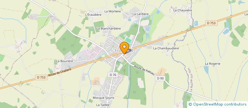 localisation de l'entreprise MONSIEUR JORDAN PERROCHON  LA GARNACHE