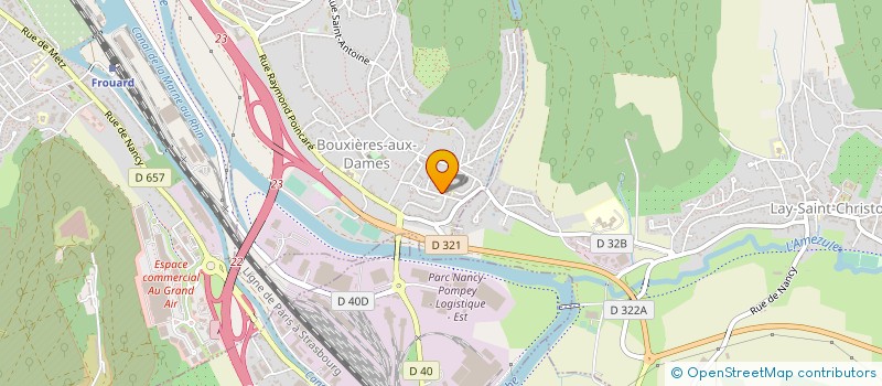 localisation de l'entreprise MONSIEUR JORDAN PERRY  BOUXIERES-AUX-DAMES