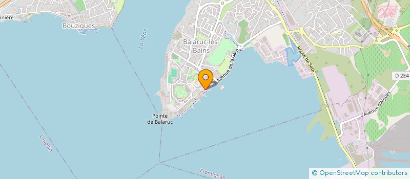 localisation de l'entreprise MONSIEUR JORDAN PESTOURIE  BALARUC-LES-BAINS