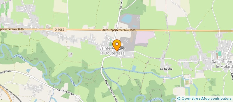 localisation de l'entreprise MONSIEUR JORDAN PHILIS  SAINTE-AGATHE-LA-BOUTERESSE