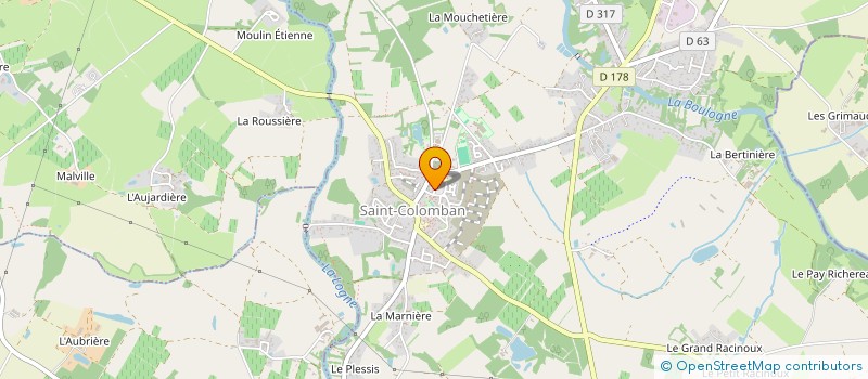 localisation de l'entreprise MONSIEUR JORDAN PHILOUZE à SAINT-COLOMBAN