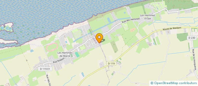 localisation de l'entreprise MONSIEUR JORDAN PIGERRE  OYE-PLAGE