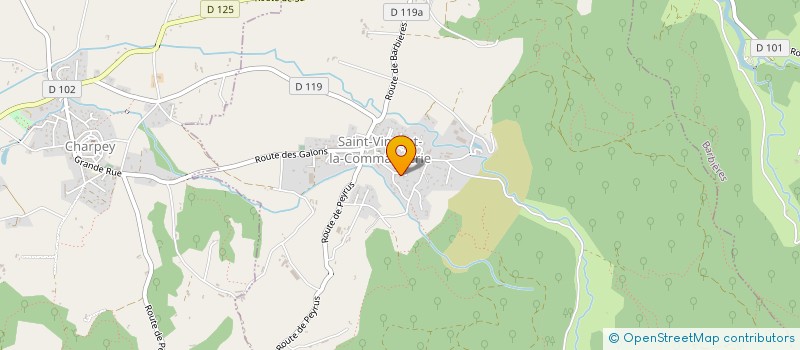 localisation de l'entreprise MONSIEUR JORDAN PIN  SAINT-VINCENT-LA-COMMANDERIE