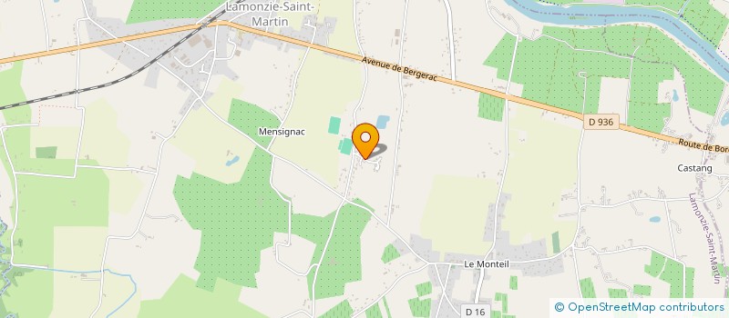 localisation de l'entreprise MONSIEUR JORDAN POTET  LAMONZIE-SAINT-MARTIN