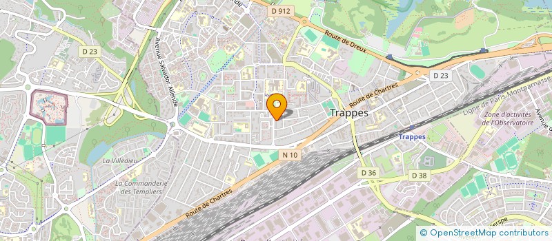 localisation de l'entreprise MONSIEUR JORDAN POULAIN  TRAPPES