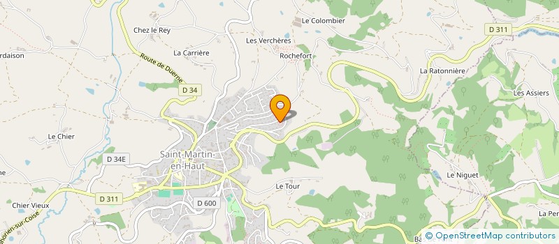 localisation de l'entreprise MONSIEUR JORDAN POUPINEAU à SAINT-MARTIN-EN-HAUT