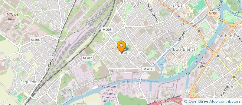 localisation de l'entreprise MONSIEUR JORDAN PRUVOT à LILLE